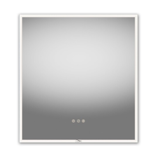Linn Bad Framfjord Speil med Frostet Lysramme og Panel 60cm Linn Bad Framfjord Speil med Frostet Lysramme og Panel 60cm