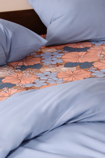 Jotex Bold Stretchlaken Brun/multi FIORI 21138940223