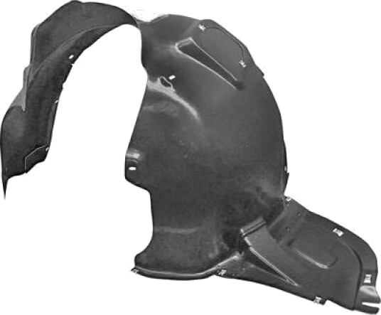 Innerskjerm plastikk DIEDERICHS 7807009