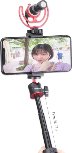 Ulanzi MT-08 Stativ med 3D-hode - Hvit