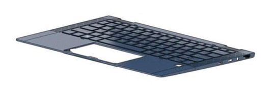 HP SPS-TOPCOVER W/KBD CP BL SR