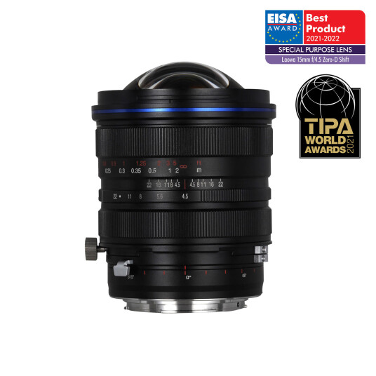 Laowa 15mm f4.5 Zero-D shift Canon RF Laowa 15mm f4.5 Zero-D shift Canon RF