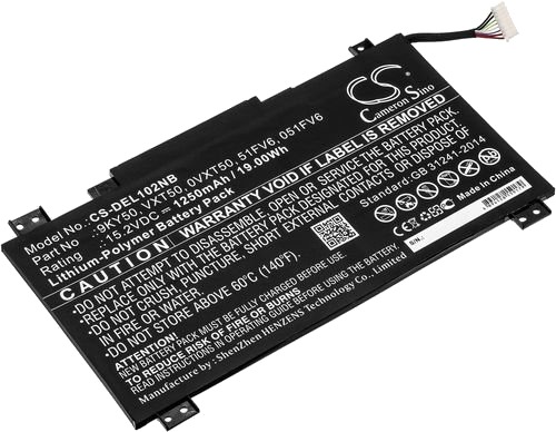 Batteri til Dell Latitude 10 STE2 etc