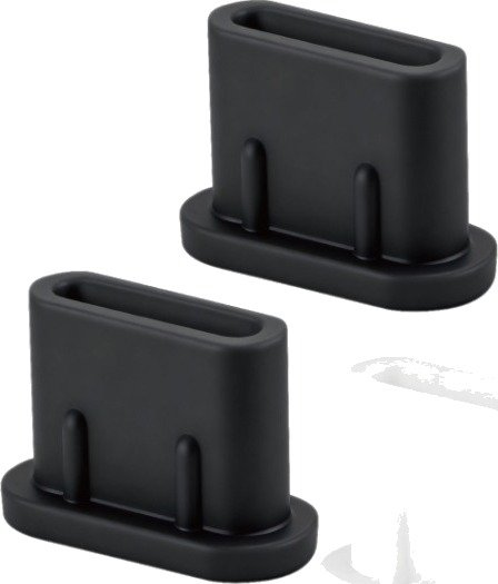Dacota Platinum USB-C-portdeksel, 6-pakk