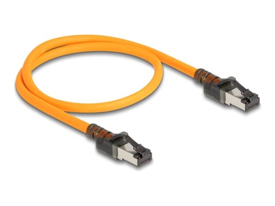 Delock Koblingskabel Rj-45 Hann Til Rj-45 Hann 50 Cm 6.2 Mm S/Ftp Cat 6A Port Finder Function Usb-C Powered Halogenfri Med Støvel Uten Hindringer Oransje Delock Koblingskabel Rj-45 Hann Til Rj-45 Hann 50 Cm 6.2 Mm S/Ftp Cat 6A Port Finder Function Usb-C Powered Halogenfri Med Støvel Uten Hindringer Oransje