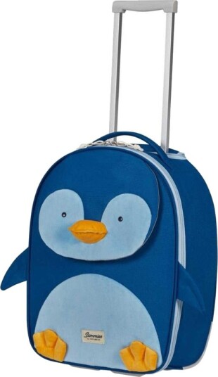 Samsonite Happy Sammies Eco Barnekoffert 45cm Pingvin Peter Sølv Samsonite Happy Sammies Eco Barnekoffert 45cm Pingvin Peter Sølv