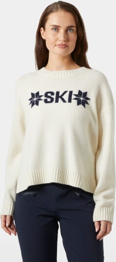 Helly Hansen Bliss Ski Knit Sweater Dame Hvit L