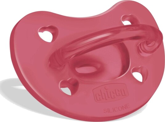 Chicco Physio Soft Silikonsmokk 16-36 mnd 2 stk Rosa