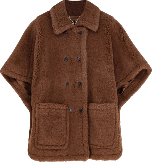 Max Mara Dame Jakker Brun ONE SIZE, Max Mara Dame Jakker Brun ONE SIZE,