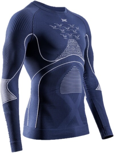 X bionic X bionic® Energy Accumulator 4.0 Shirt Lg Sl Men Marine/optical White M
