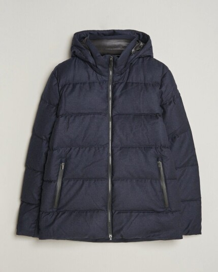 UBR Concord Jacket Savile Navy Melange Wool UBR Concord Jacket Savile Navy Melange Wool