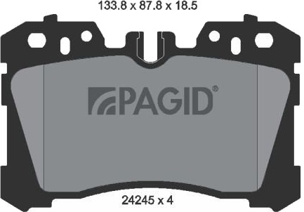PAGID T1561N Bremseklosser PAGID T1561N Bremseklosser