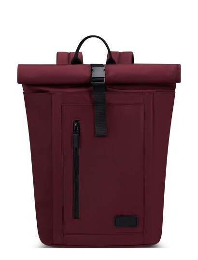 Lipault City Plume Rolltop Backpack Burgundy One Size