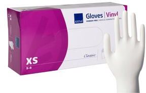 Abena Classic Powder-Free Vinyl Gloves Clear - 100 stk.