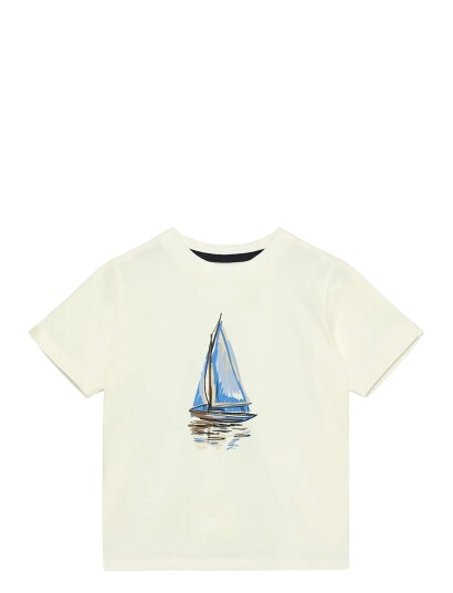 En Fant T Shirt Ss   Cream   110