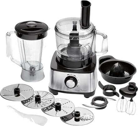 ProfiCook PC-KM 1063 Foodprosessor 1200 W Rustfritt Stål 1.2 liter ProfiCook PC-KM 1063 Foodprosessor 1200 W Rustfritt Stål 1.2 liter