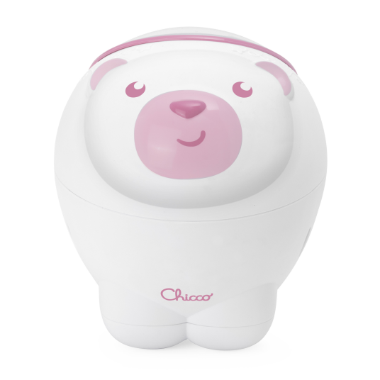 Chicco First Dreams Polar Bear baby-nattlys FrittstÃ¥ende Rosa Hvit