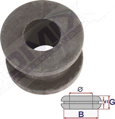 Gummipute, lydpotte ROMIX C70459