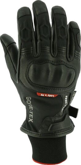 Richa Ghent Gore-Tex vanntette motorsykkelhansker for damer XL Svart