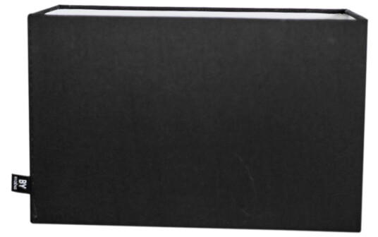 By Rydéns Omega lampeskjerm Svart 27 x 12 cm