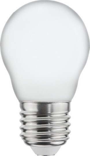 LED klotpære opal E27 2700K 4,5W 3 trinns dimbar Unison