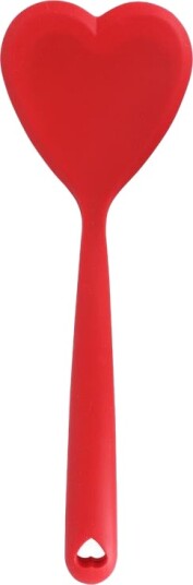 Seasons Love Collection Stekespade Hjerte Silikon 28,5cm Rød Seasons Love Collection Stekespade Hjerte Silikon 28,5cm Rød