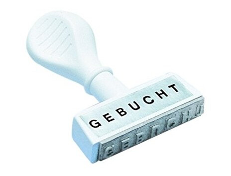 Wedo 193 12 Tradisjonell Budskap Stempel Plastikk 45 X 5,5 Mm Hvit