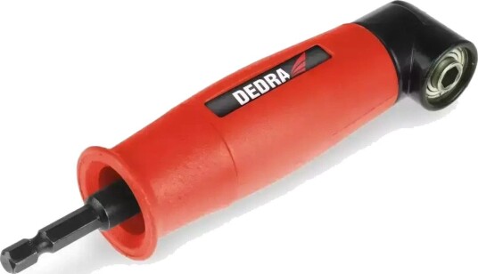 Dedra Vinkeladapter 18A1004 For Bits 1/4", 90°, Opptil 3000 O/Min
