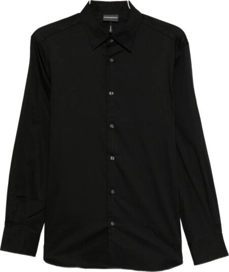 Emporio Armani Herre Skjorter Svart L,