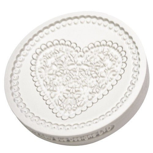 Katy Sue Mould Lace Heart Katy Sue Mould Lace Heart