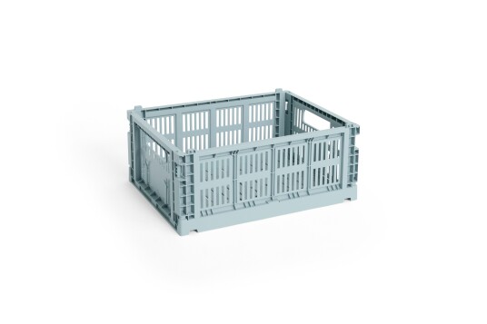 Hay Colour Crate Medium Oppbevaring Dusty Blue