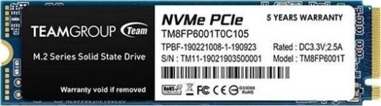 Team Group MP33 1TB M.2 SSD PCIe 3.0 1800 MB/s Intern Team Group MP33 1TB M.2 SSD PCIe 3.0 1800 MB/s Intern