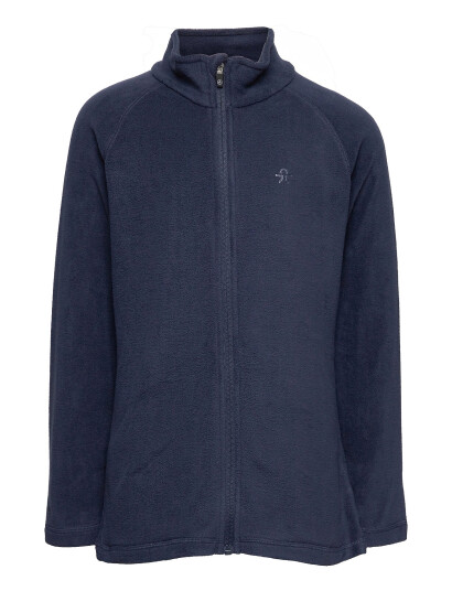 Color Kids Fleece Jacket, Full Zip - Blue - 104