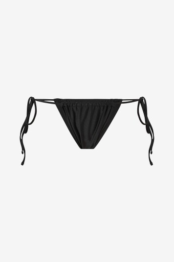 Drop Of Mindfulness Bikinitruser Swim Tie Bikini Bottom Svart Drop Of Mindfulness Bikinitruser Swim Tie Bikini Bottom Svart