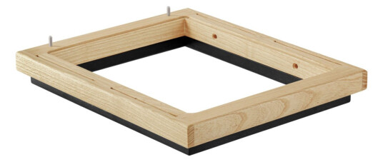 VEGA Basedel Ardenna GN 1/2; Størrelse GN 1/2, 31.6x37.8x4.8 cm (LxBxH); Ask; Rektangulær