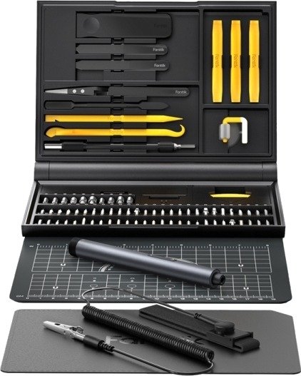 Fanttik Elektrisk Presisjonsskrutrekker E1 NEX Workstation Med Bitssett