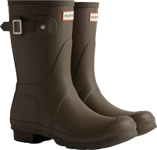 Hunter Womens Original Short Boot Brun 40/41