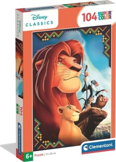 Clementoni Jigsaw Puzzle Disney Lion King 104 pcs. Gulv