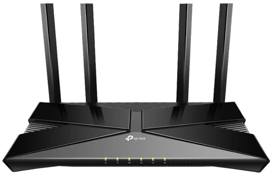 TP-Link Archer AX1800 WiFi 6 Dobbelbånds Router med 1775 Mbps Frittstående Sort TP-Link Archer AX1800 WiFi 6 Dobbelbånds Router med 1775 Mbps Frittstående Sort
