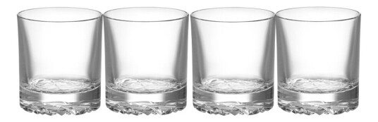 Orrefors Carat double old fashioned glass 28 cl 4 stk klar Orrefors Carat double old fashioned glass 28 cl 4 stk klar