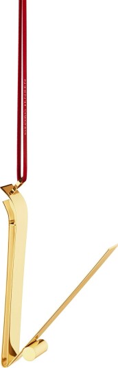 Julepynt 18k Gullplettert, V