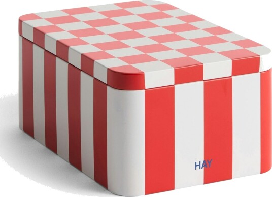 Hay Blikkboks Liten Rød / Off white Hay Blikkboks Liten Rød / Off white