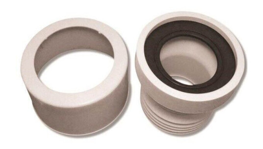 Megatherm Toilet connector excentric 20 mm