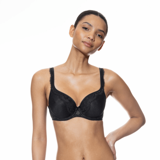 Mey BH Amazing Full Cup Spacer Bra Svart E 75 Dame