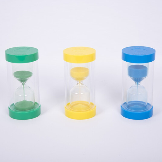 TickiT Timeglass Sett med 1 3 og 5 minutter