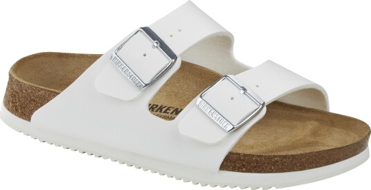 Birkenstock Yrkessandal Arizona 1018221 Hvit, Smal Lest 48