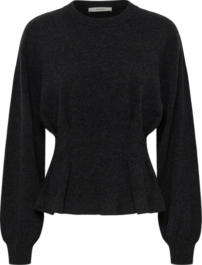 Gestuz Gzmanzi Waist Pullover - Grey - XS Gestuz Gzmanzi Waist Pullover - Grey - XS