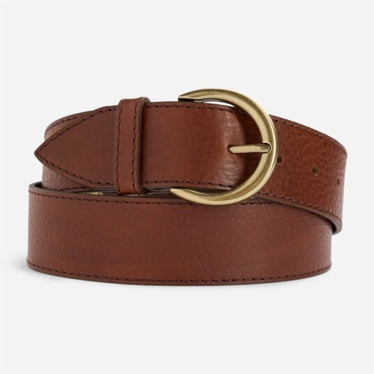 Maison Boinet Woman Belt 40mm Brown
