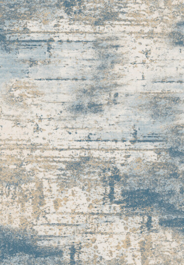 Wilton teppe   Kebira blå Størrelse: 340 x 440 cm