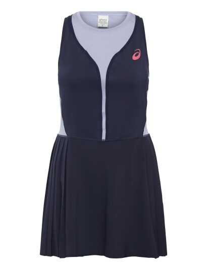 Asics Match Pleat Dress - Blue - XS